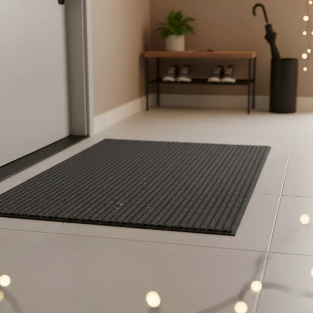 Dog door mat for clean paws and spotless floors
