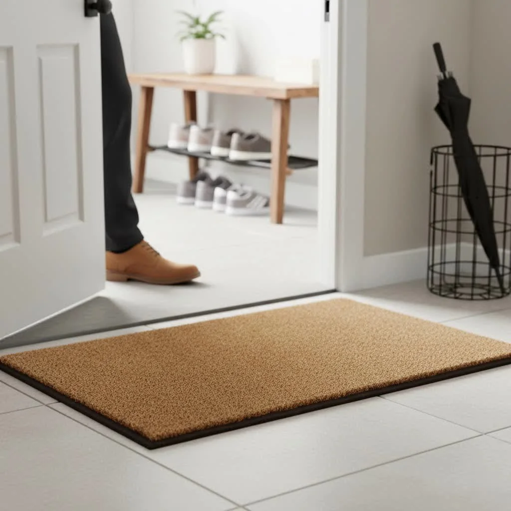 Entrance door mat types and buying guide